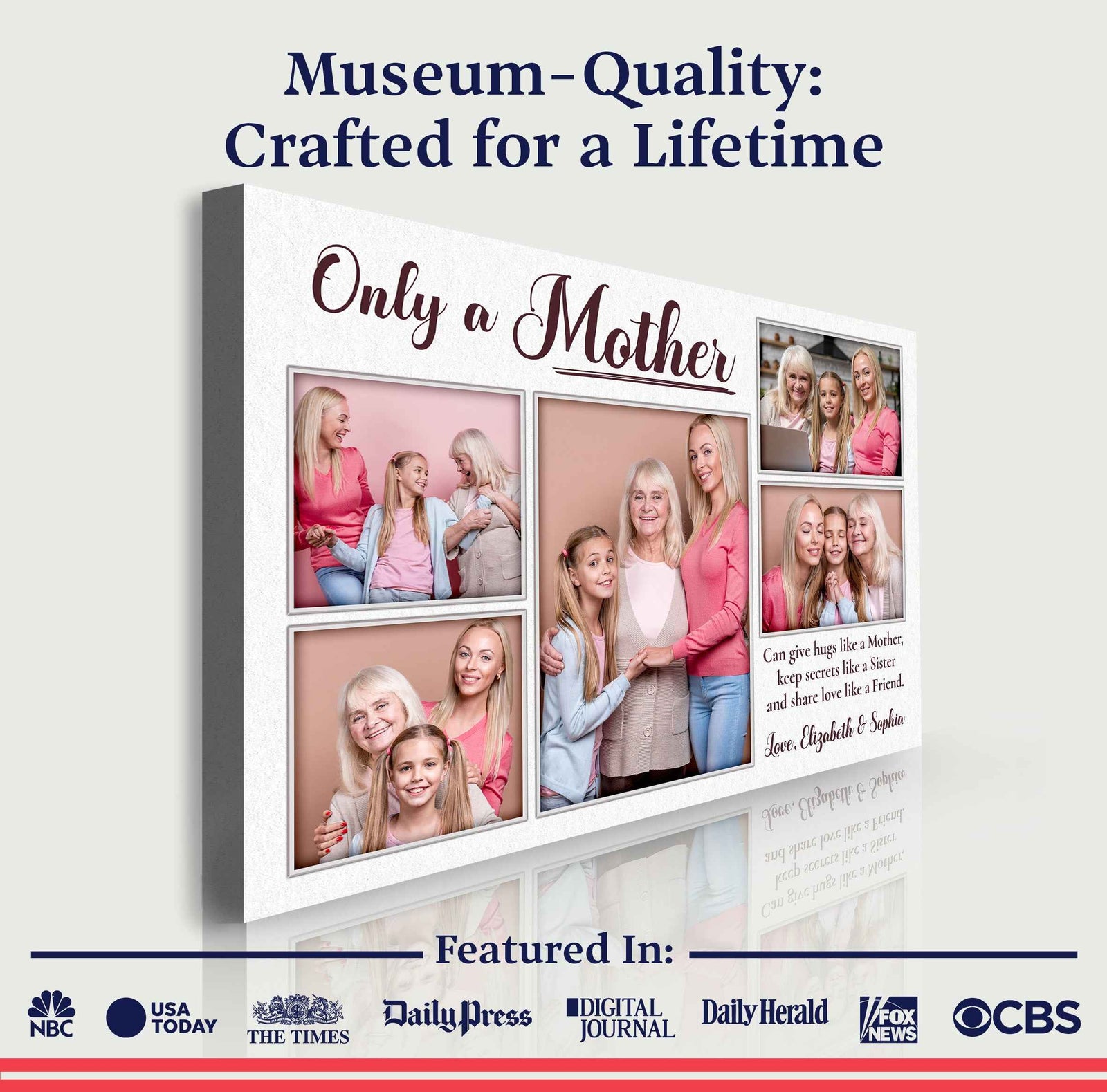 Mother's Day Sign Only A Mother