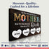 Mother's Day Sign To Our Family You Are The World