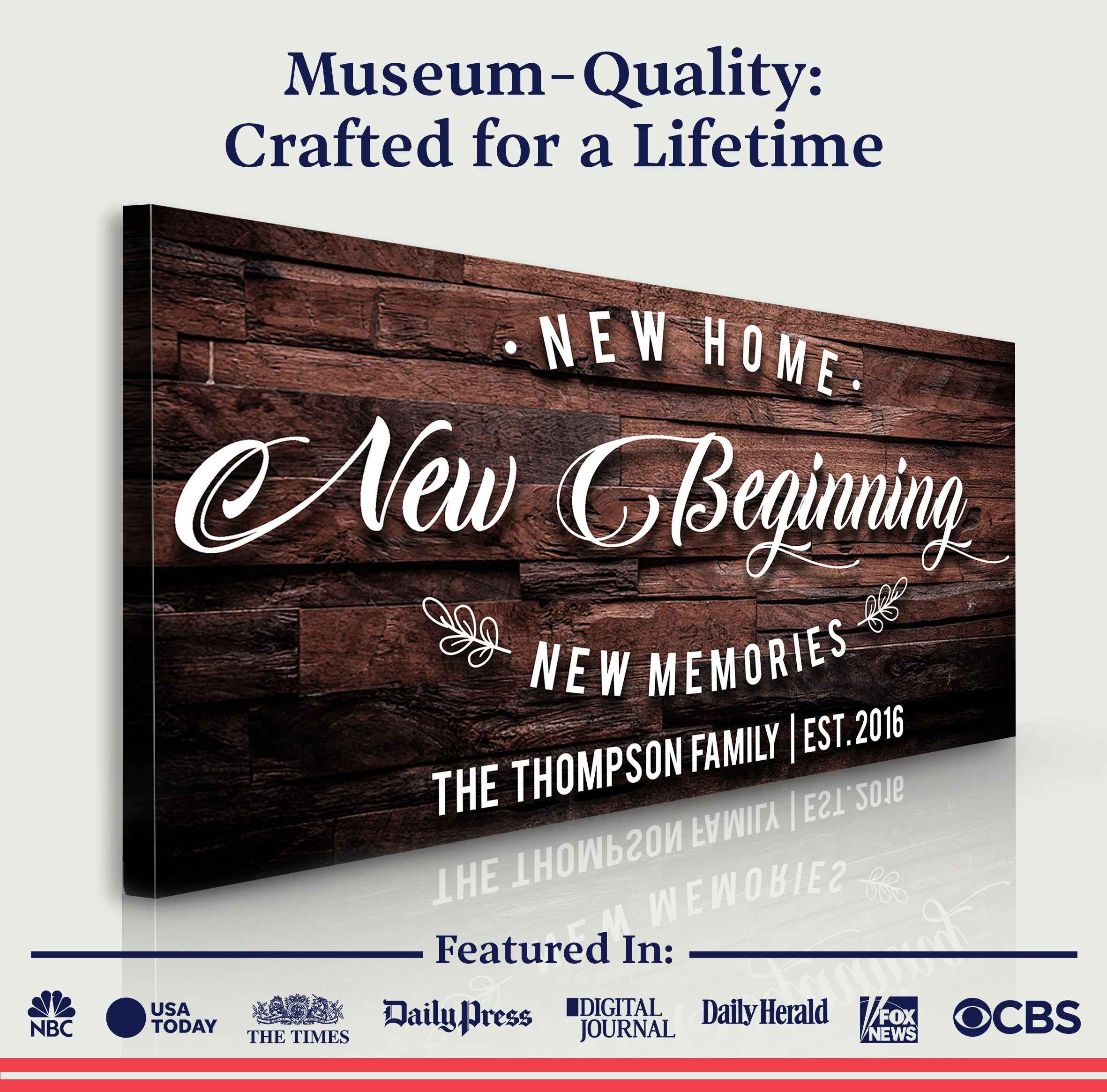 New Home Sign III