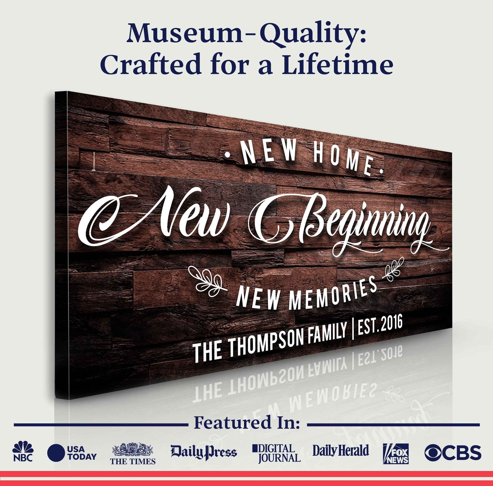 New Home Sign III