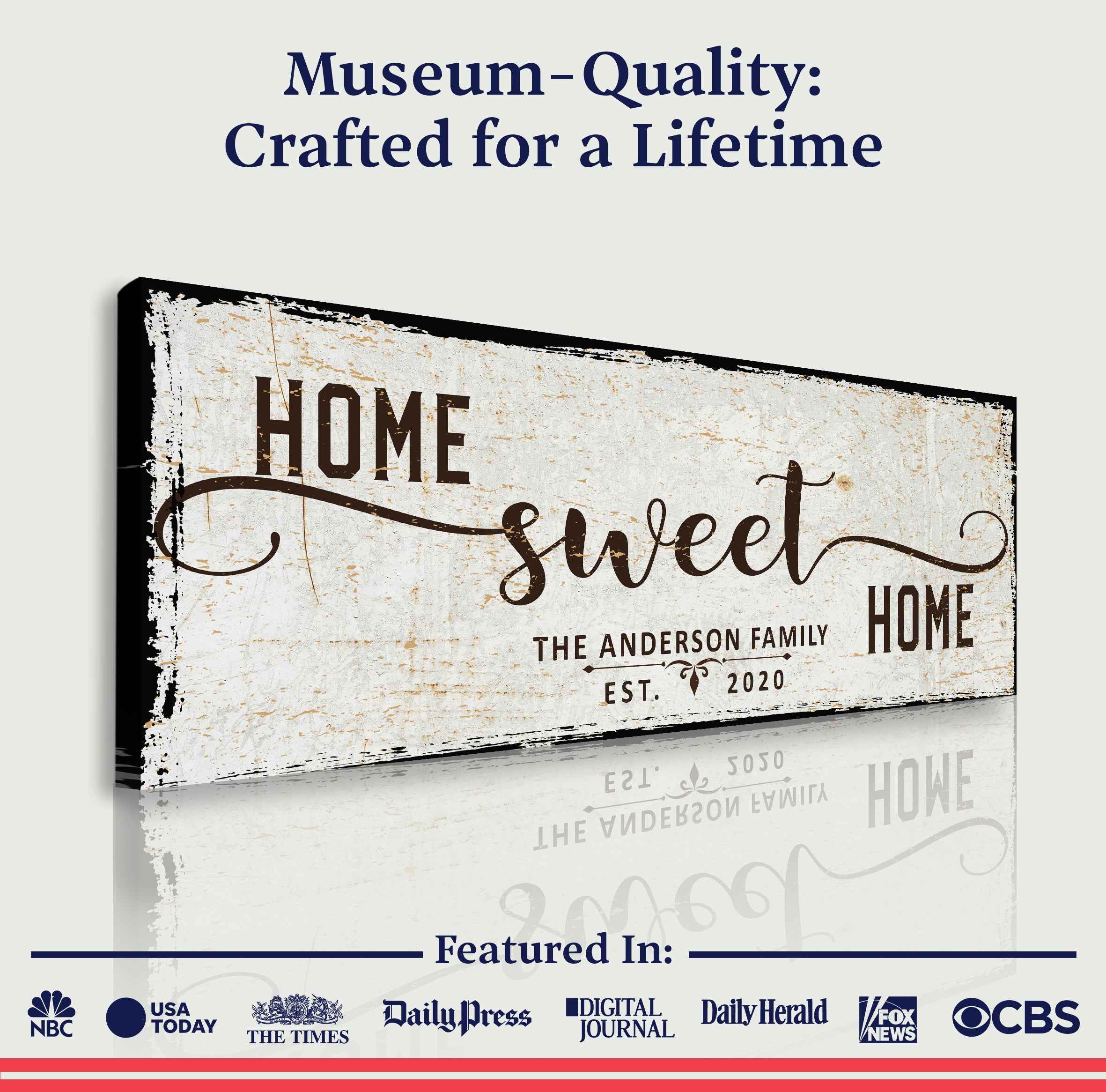 Home Sweet Home Sign