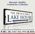 Family Lake House Arrow Sign