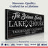 Family Lake House Paddle Sign II