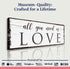 All You Need Is Love Sign