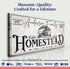 Homestead Sign XII
