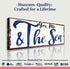 You, Me And The Sea Beach Sign II
