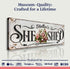 Personalized She Shed Sign