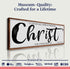I Can Do All Things Through Christ Who Strengthens Me Faith Sign II