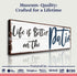 Life Is Better On The Patio Sign III