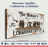 Personalized Long Horn Cattle Sign II