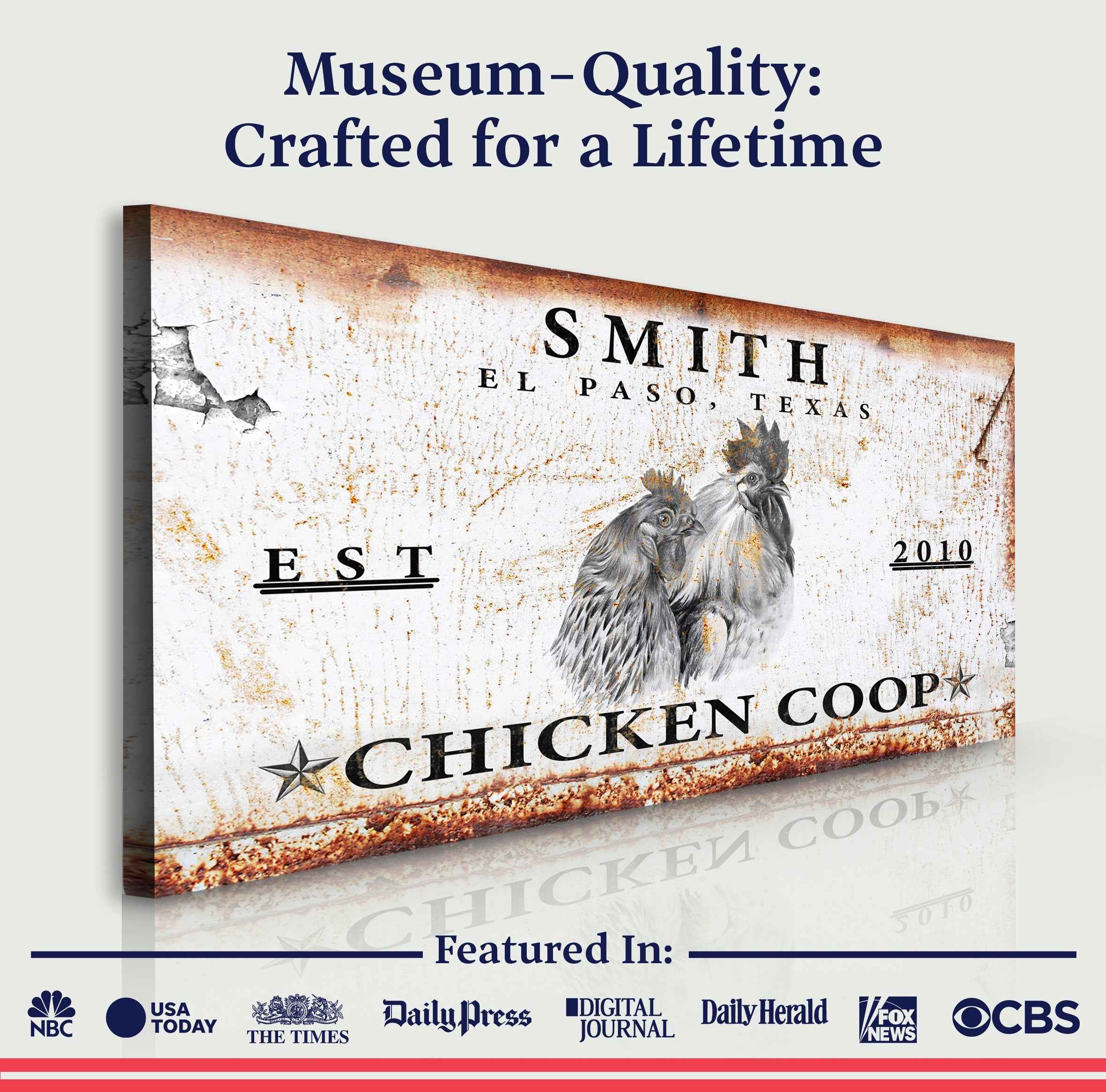 Chicken Coop Sign V