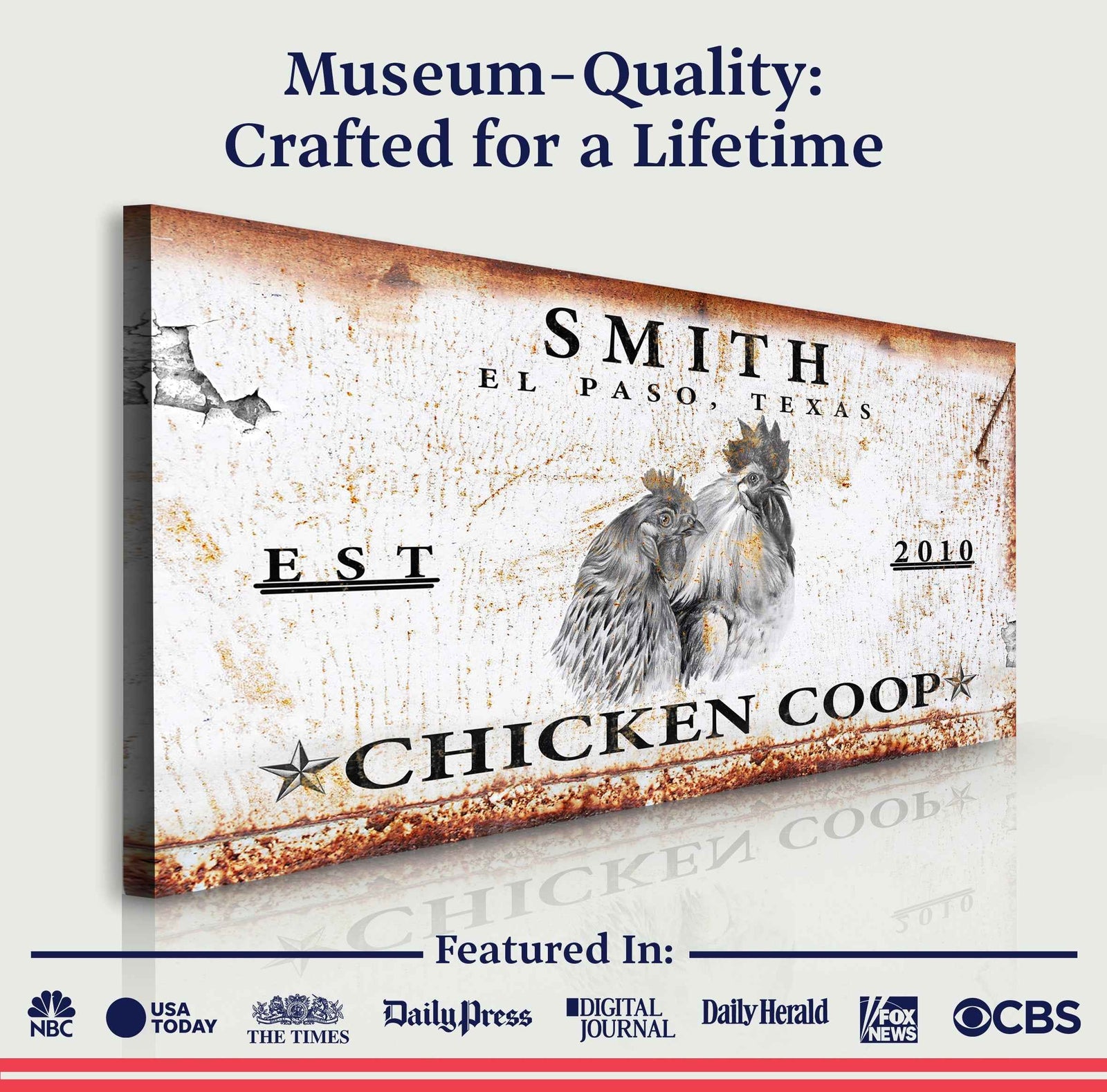 Chicken Coop Sign V