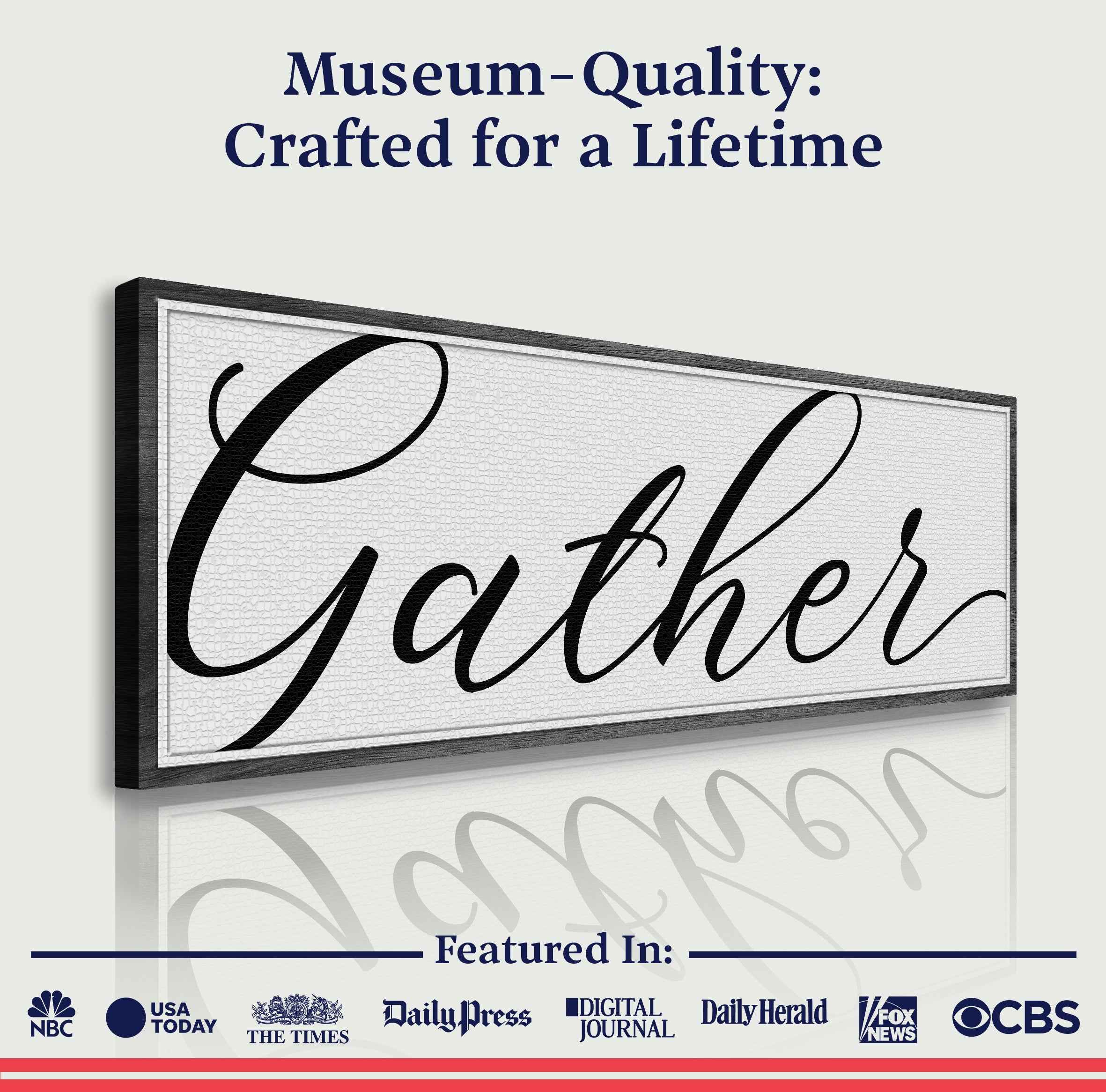 Gather Sign X