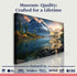 Mountain Sunrise Family Names Sign