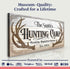 Hunting Camp Family Sign