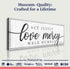 Act Justly Love Mercy Walk Humbly Faith Sign IV
