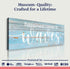 Happiness Comes In Waves Sign