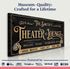 Personalized Theater Sign II