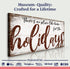 There's No Place Like Home for The Holidays Christmas Sign