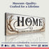 Home Is Where You Hang Your Antlers Sign II