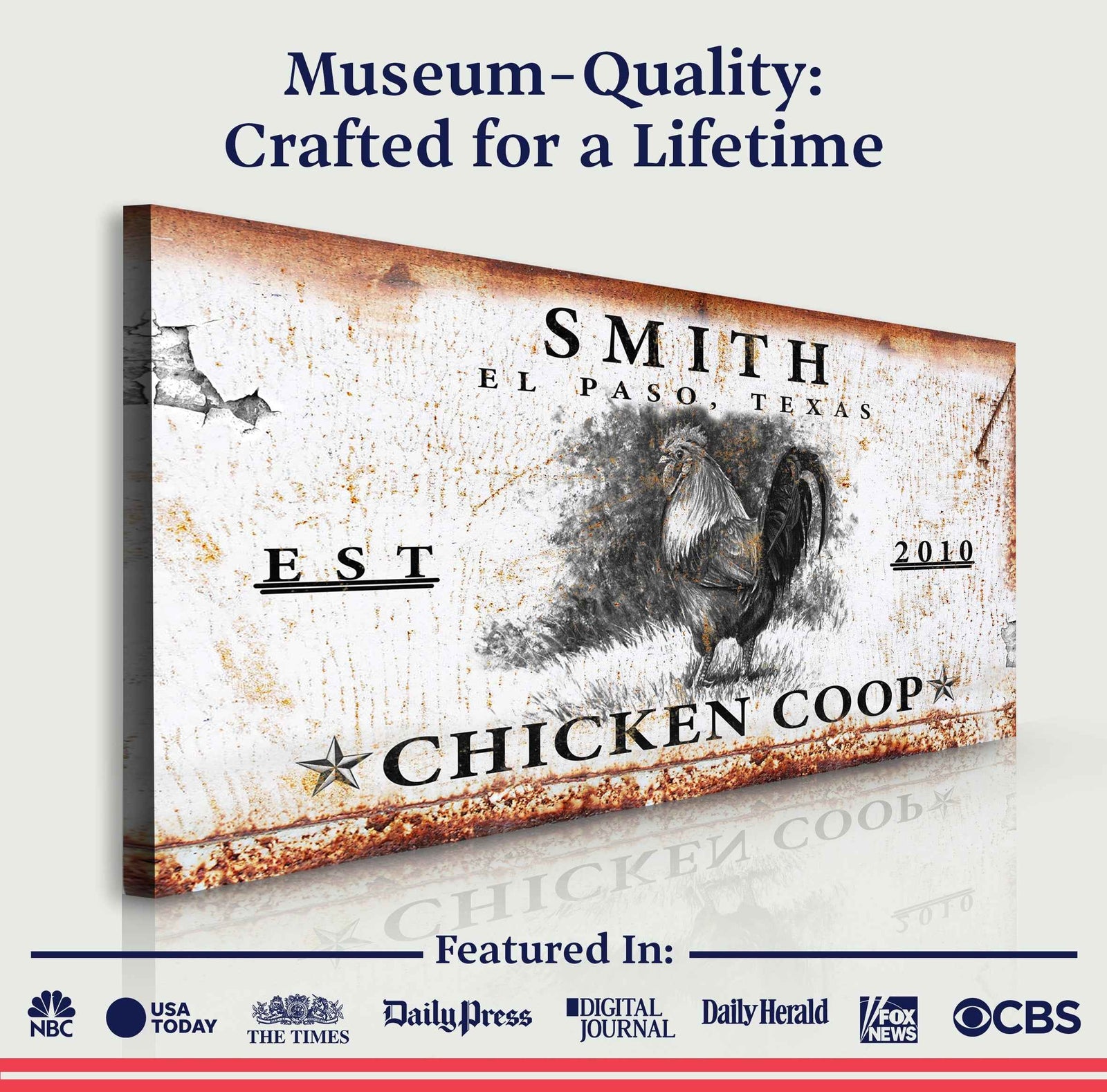 Chicken Coop Sign VI