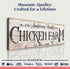 Chicken Farm Farmhouse Sign III