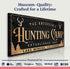 Personalized Family Hunting Camp Sign