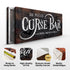 The Witch's Curse Bar Halloween Sign III