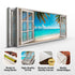 Coconut Palm Beach Window Scenery Wall Art