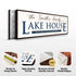 Family Lake House Arrow Sign III