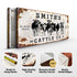 Personalized Cattle Sign II