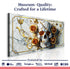 3D Rose and Skull Wall Art II