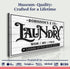 Laundry Room Sign IX