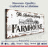 Personalized Farmhouse Sign III