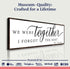 We Were Together, I Forgot The Rest Sign II