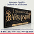 Personalized Barbershop Sign