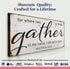Matthew 18:20: Gather Faith Sign II
