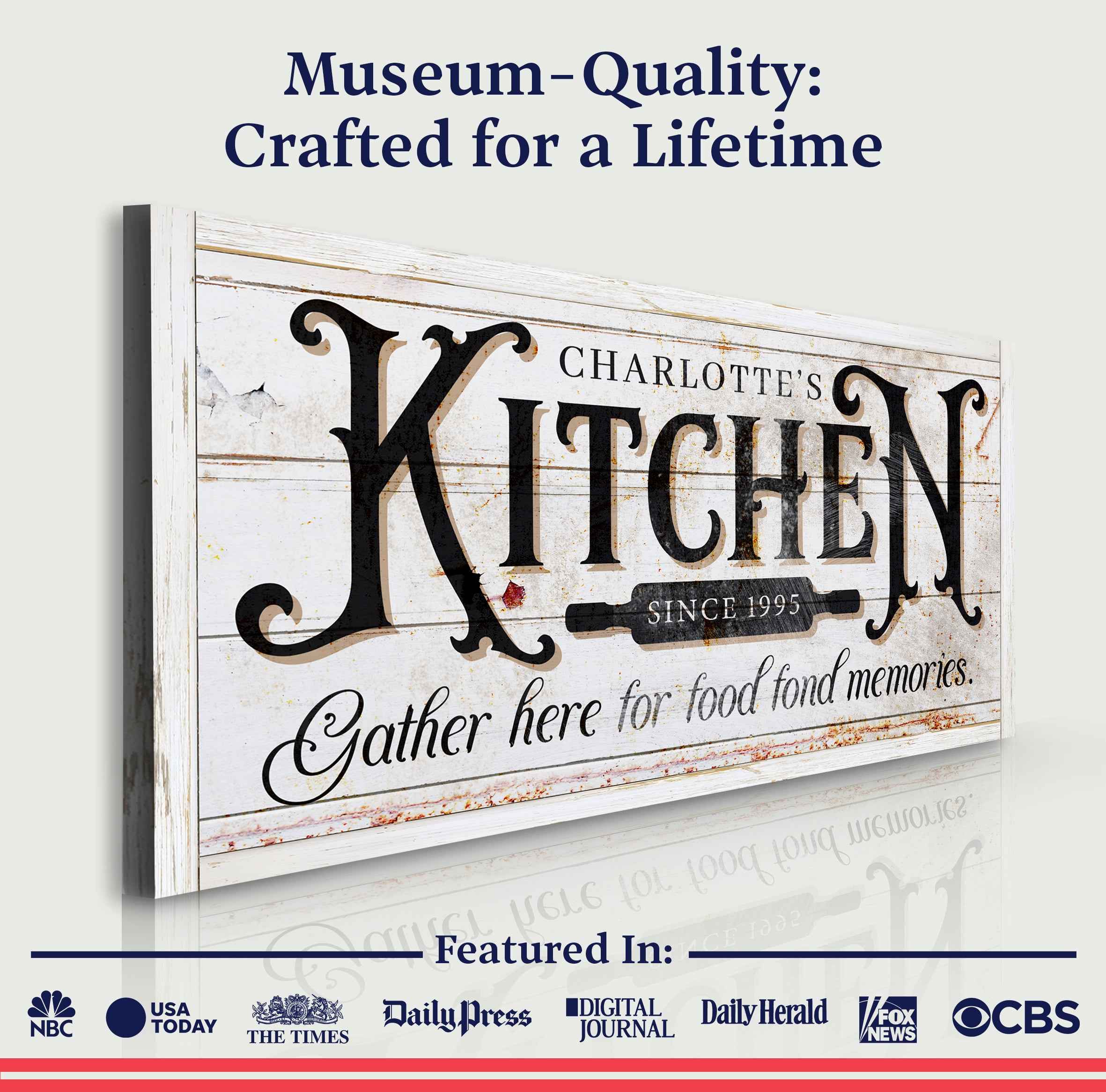 Kitchen Sign XII