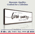 Act Justly Love Mercy Walk Humbly Faith Sign III