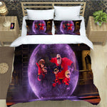 Incredibles Bedding Set Pattern Quilt Cover Without Filler