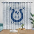 Indianapolis Colts Curtains Blackout Window Drapes Room Decoration