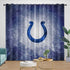 Indianapolis Colts Curtains Blackout Window Drapes Room Decoration