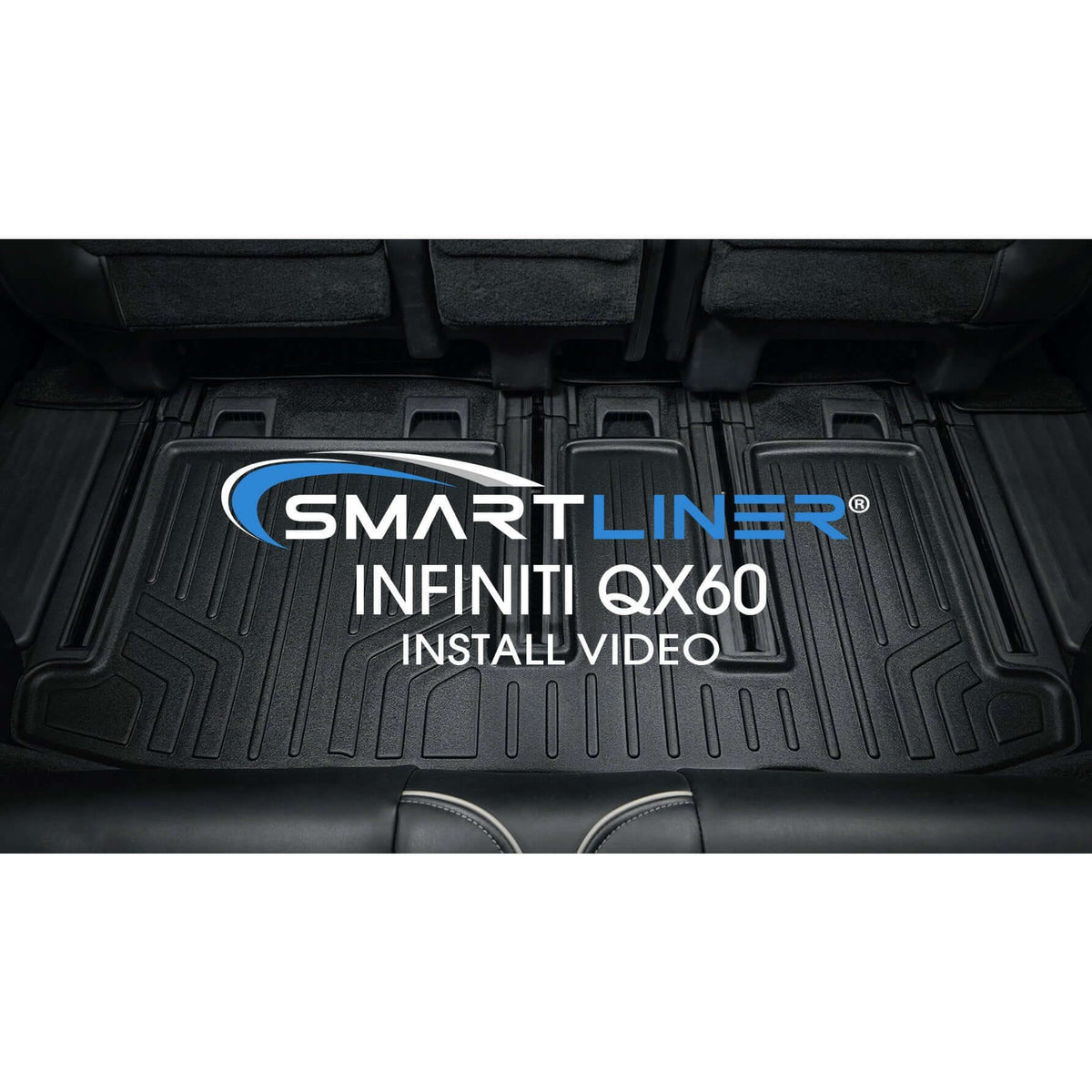 SMARTLINER Custom Fit Floor Liners For 2014-2020 Infiniti QX60
