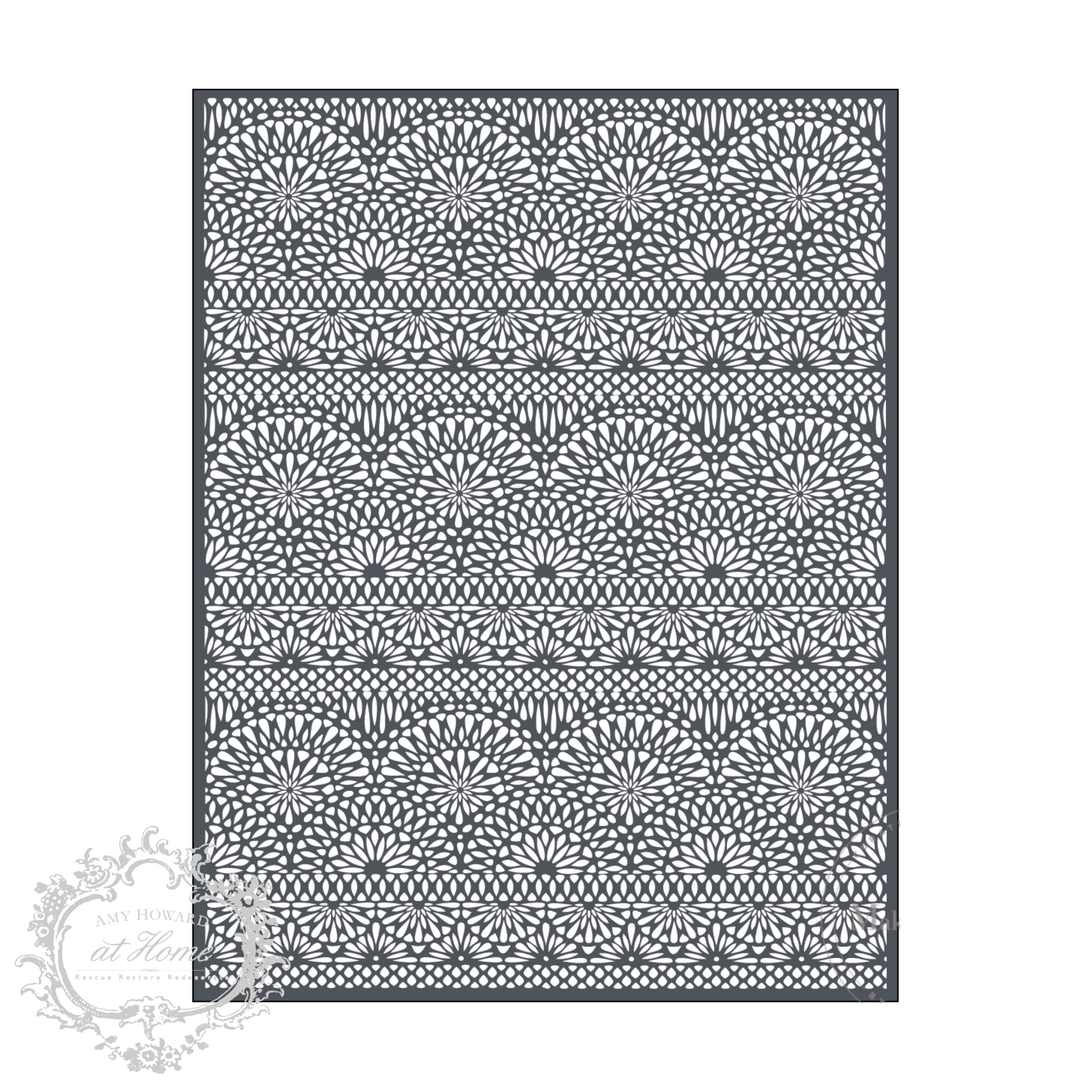 Inlay - Mesh Stencil 8.5x11