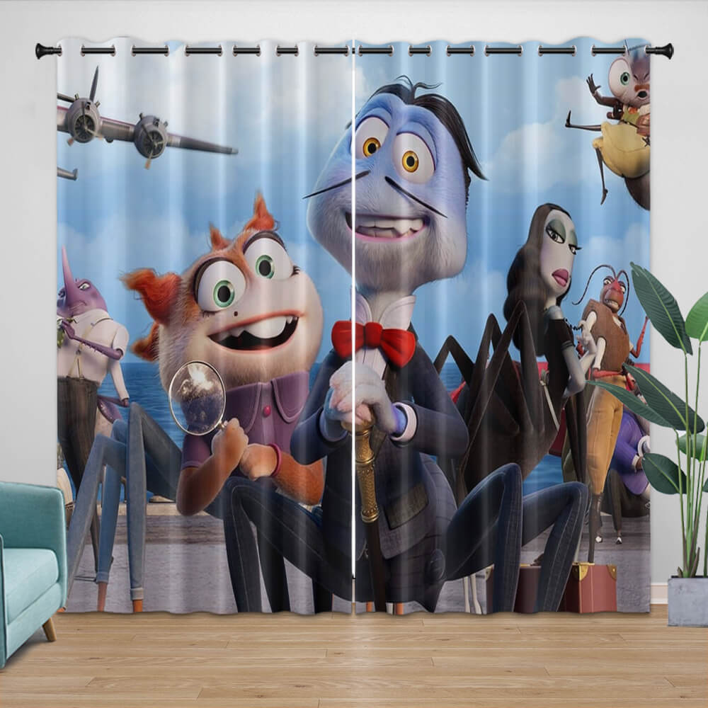 Inspector Sun Curtains Pattern Blackout Window Drapes