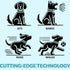 Interactive Robot Puppy Plush Toy Walking Dog with Barking
