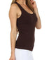 Sakkas Basics Ribbed Racerback Cami Tank Top