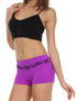 Sakkas Women's Seamless Stretch Boy Short Panties (6 Pack)