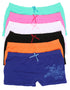 Sakkas Women's Seamless Stretch Boy Short Panties (6 Pack)
