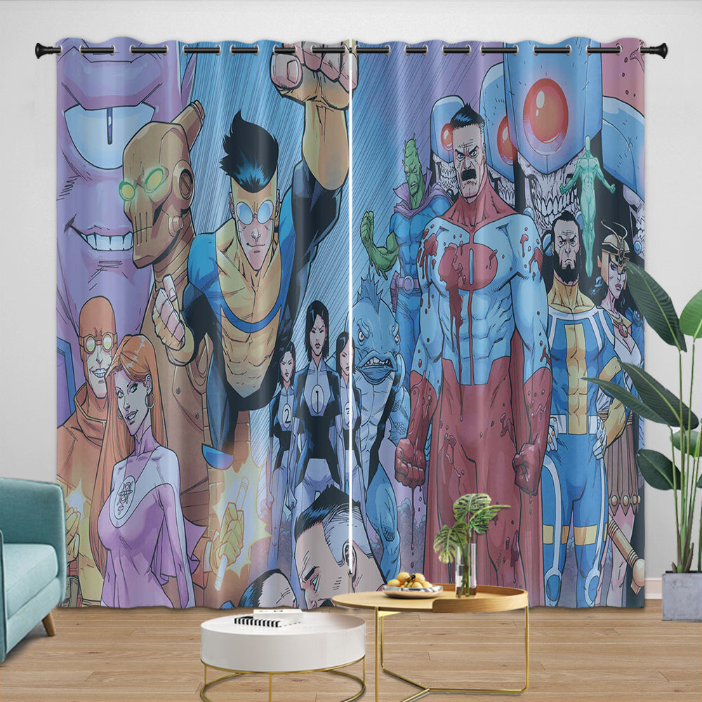 Invincible Curtains Blackout Window Drapes